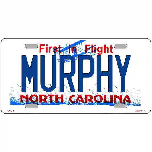 Murphy North Carolina Metal Sign