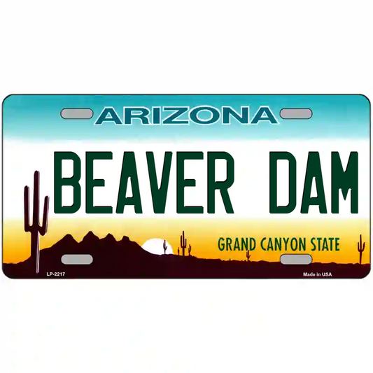 Beaver Dam Arizona Metal Sign