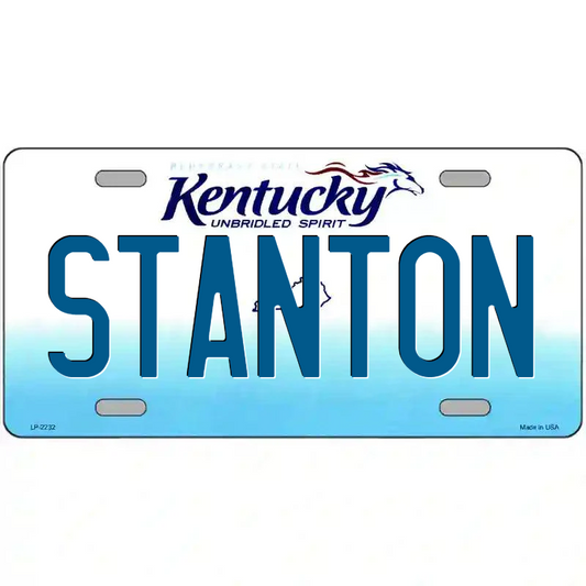 Stanton Kentucky Metal Sign