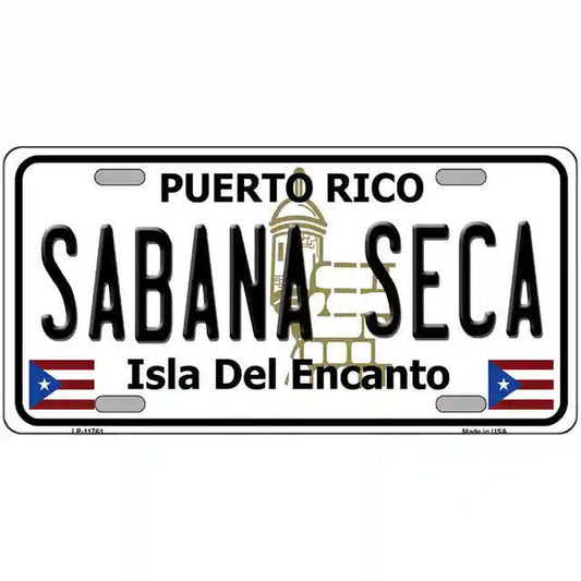 Sabana Seca Puerto Rico Metal Sign