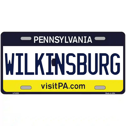 Williamsburg Pennsylvania Metal Sign