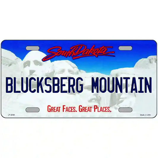 Blucksberg Mountain Metal Sign