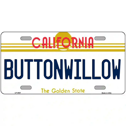 Buttonwillow California Metal Sign