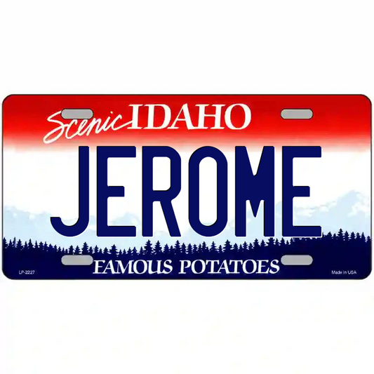 Jerome Idaho Metal Sign