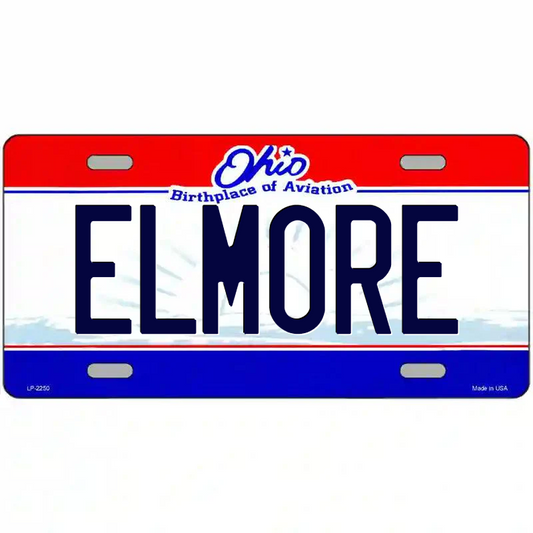 Elmore Ohio Metal Sign
