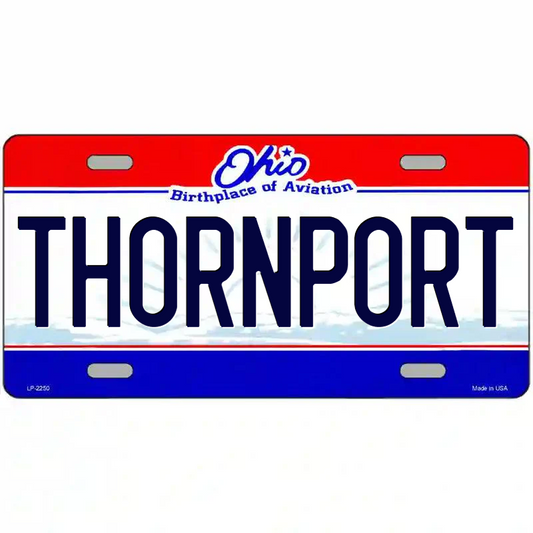 Thornport Ohio Metal Sign
