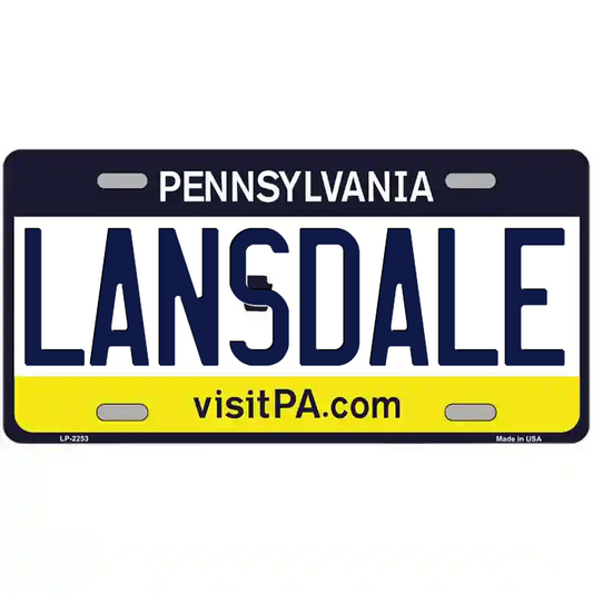 Lansdale Pennsylvania Metal Sign