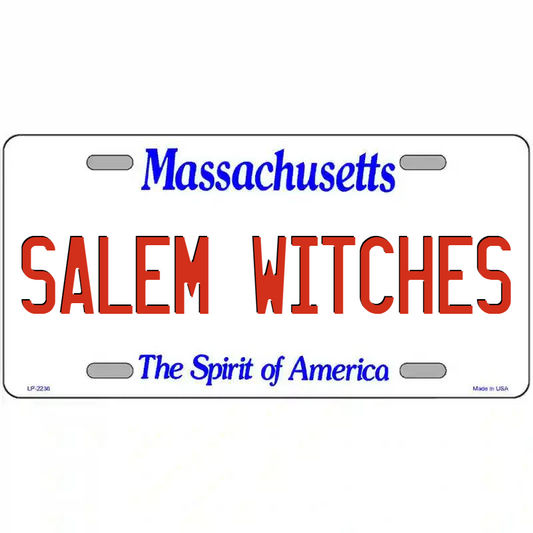 Salam Witches Massachusetts Metal Sign
