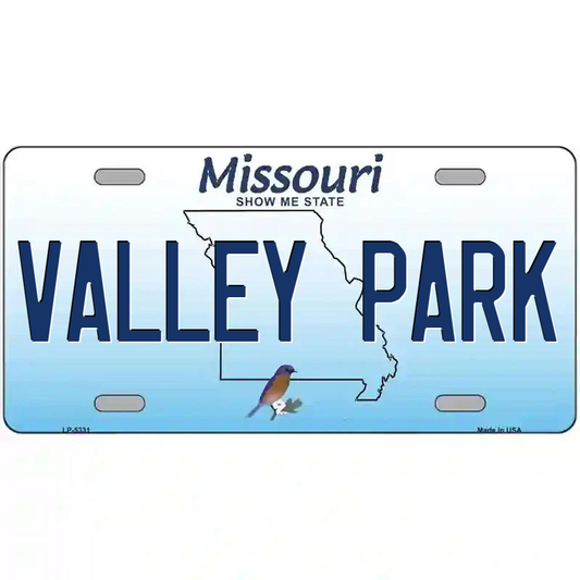 Valley Park Missouri Metal Sign