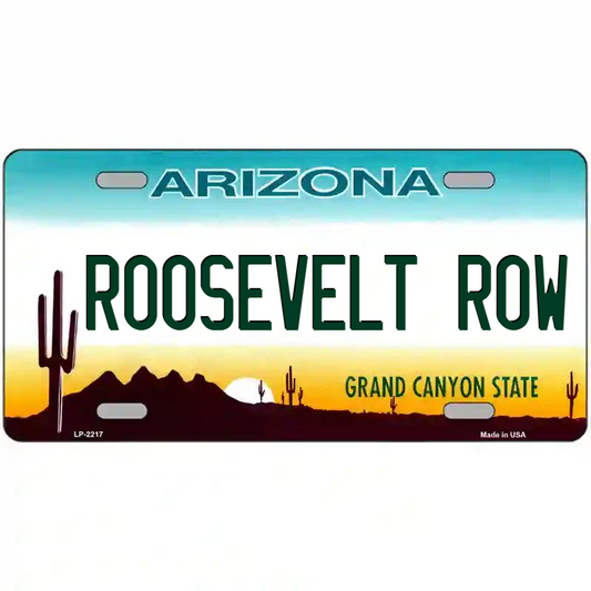 Roosevelt Row Arizona Metal Sign