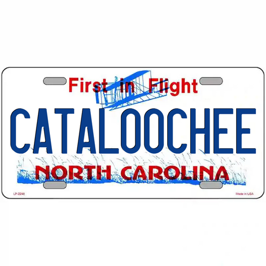 Cataloochee North Carolina Metal Sign