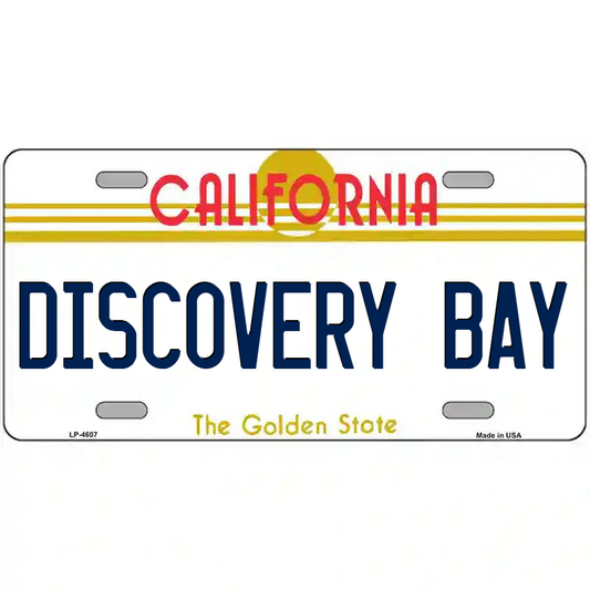 Discovery Bay California Metal Sign