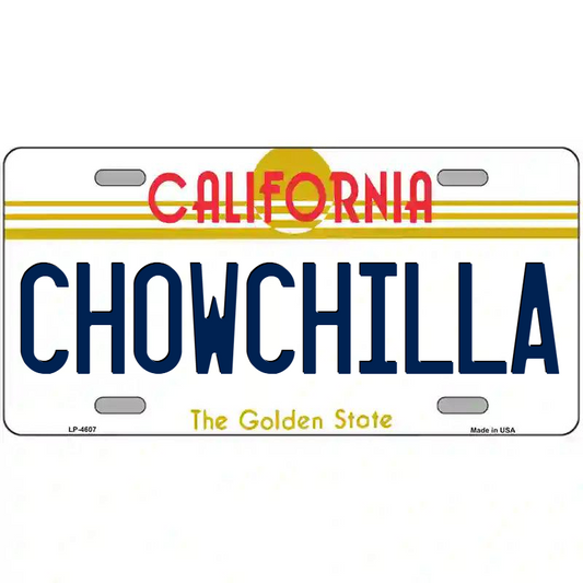 Chowchilla California Metal Sign