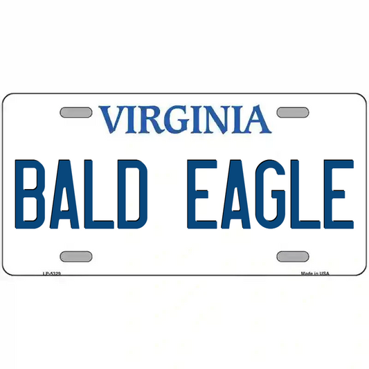 Bald Eagle Virginia Metal Sign
