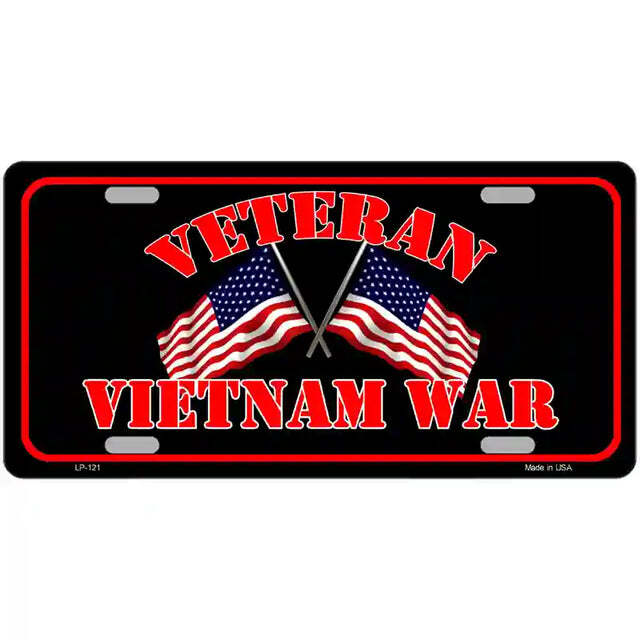 Veteran Vietnam War Metal Sign