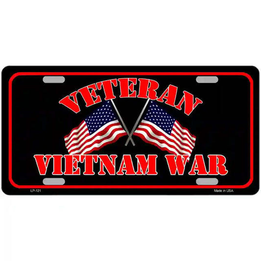 Veteran Vietnam War Metal Sign