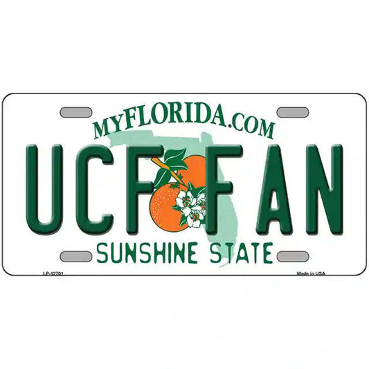 UCF Fan Florida Metal Sign