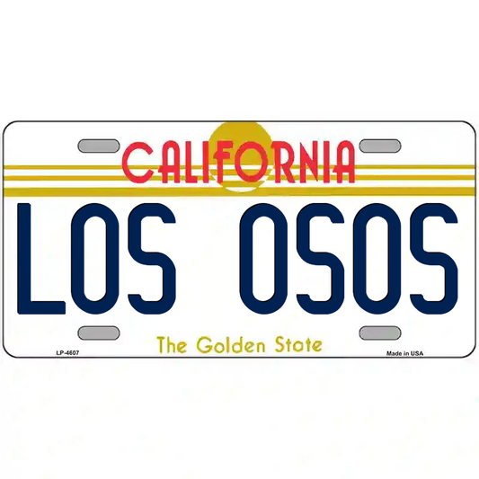 Los Osos California Metal Sign
