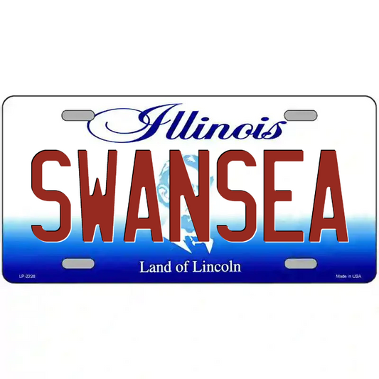 Swansea Illinois Metal Sign