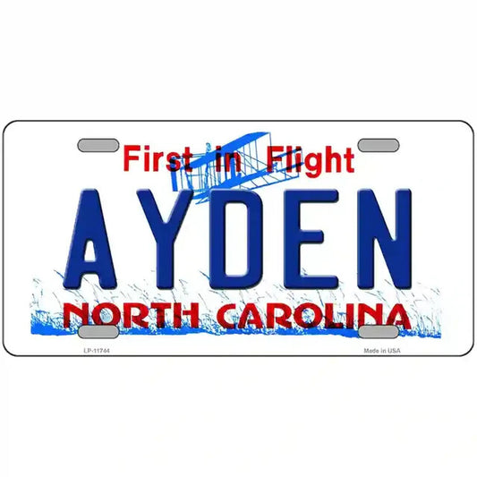 Ayden North Carolina Metal Sign