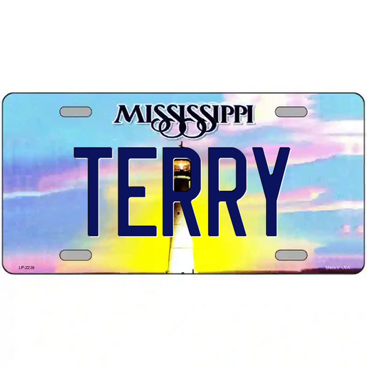 Terry Missisippi Metal Sign