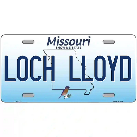 Loch Lloyd Missouri Metal Sign