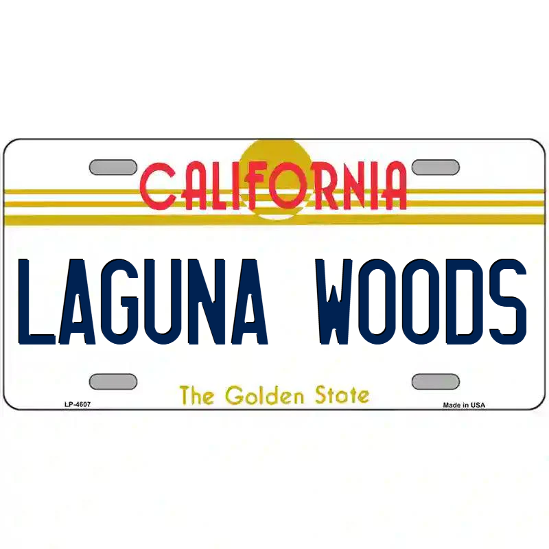 Laguna Woods California Metal Sign