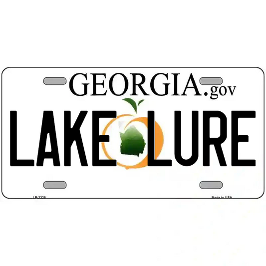 Lake Lure Georgia Metal Sign