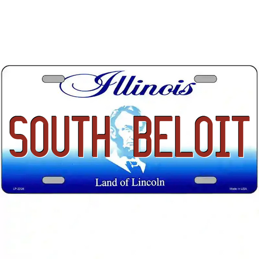 South Beloit Illinois Metal Sign
