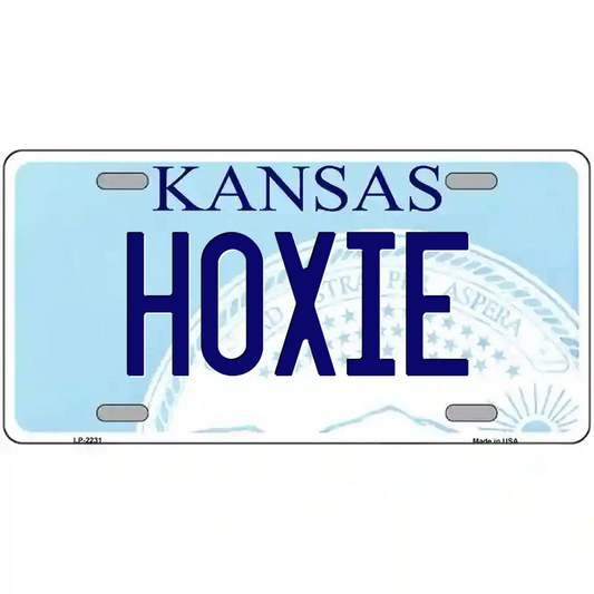 Hoxie Kansas Metal Sign