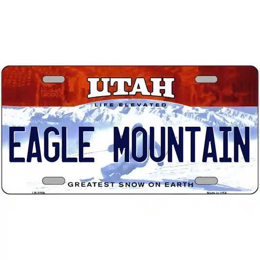 Eagle Mountain Utah Metal Sign