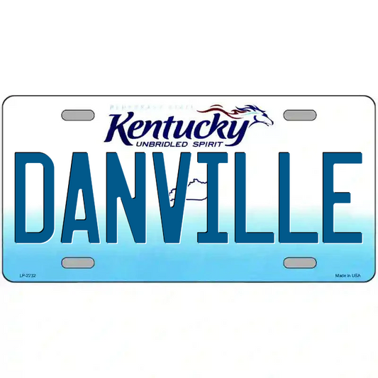 Danville Kentucky Metal Sign