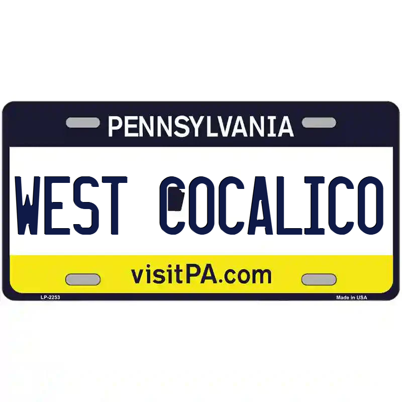 West Cocalico Pennsylvania Metal Sign