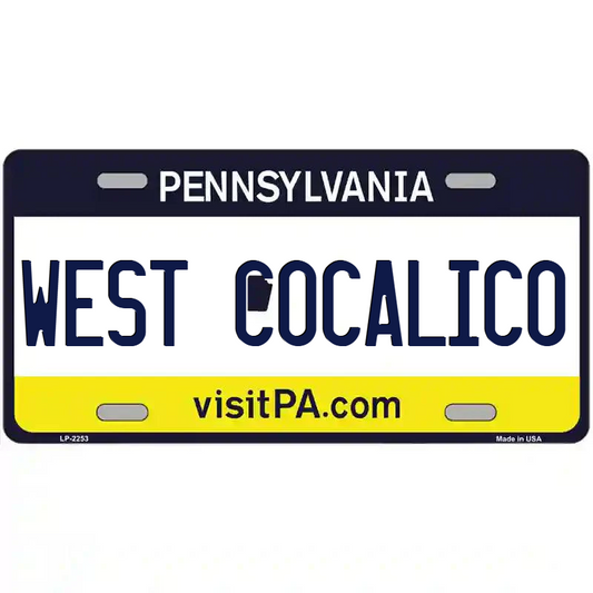 West Cocalico Pennsylvania Metal Sign
