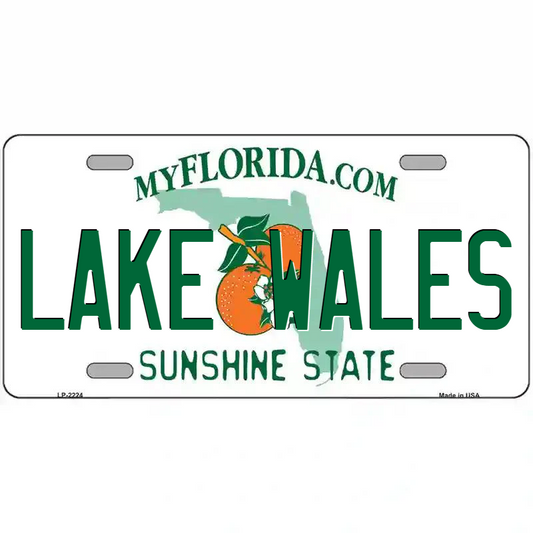 Lake Wales Florida Metal Sign