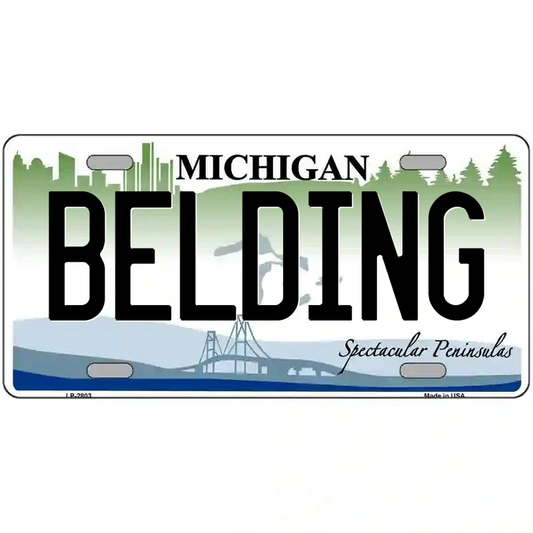 Belding Michigan Sign