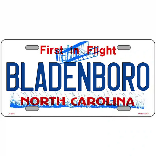 Bladenboro North Carolina Metal Sign