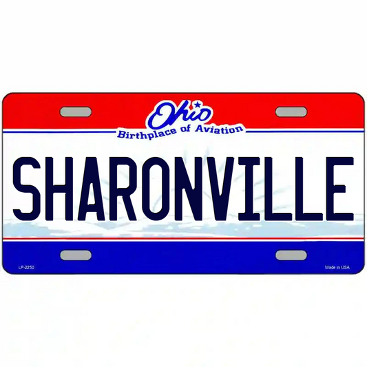 Sharonville Ohio Metal Sign