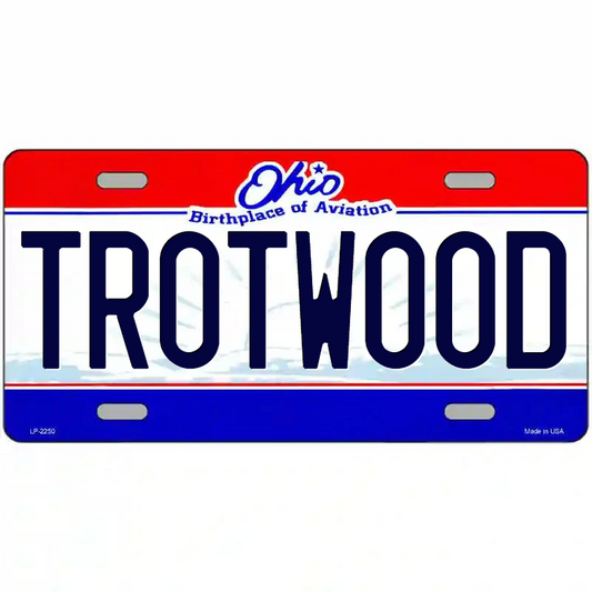 Trotwwod Ohio Metal Sign