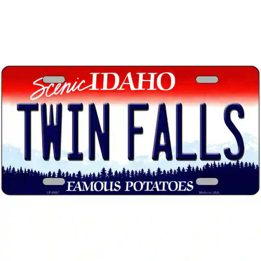 Twin Falls Idaho Metal Sign