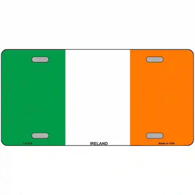 Ireland Flag Metal Sign