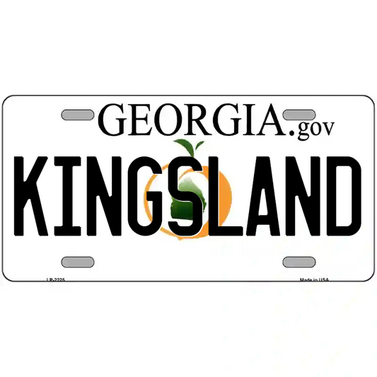 Kingsland Georgia Metal Sign