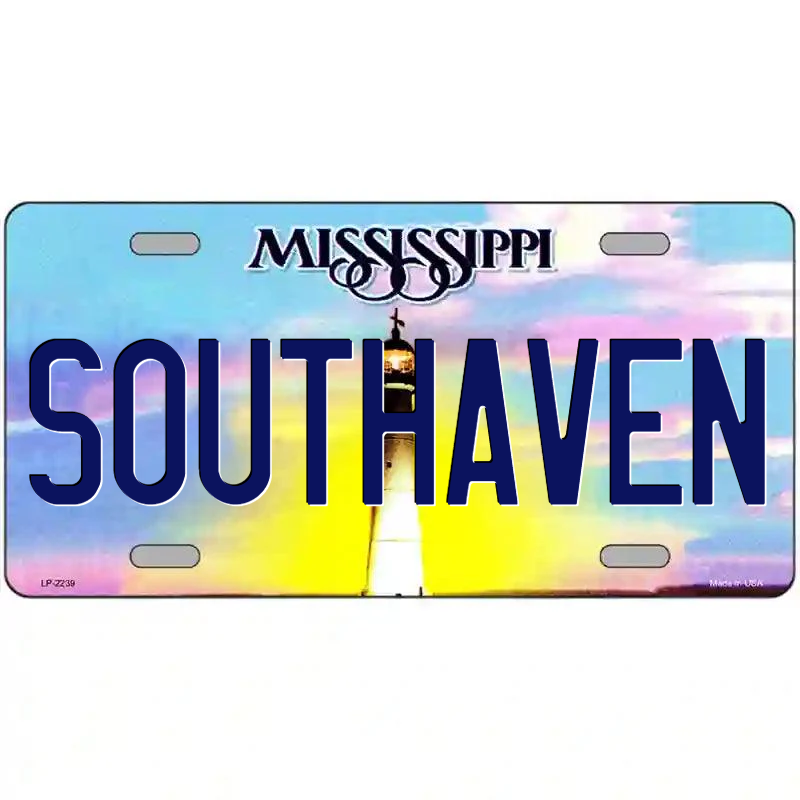 Southaven Mississippi Metal Sign