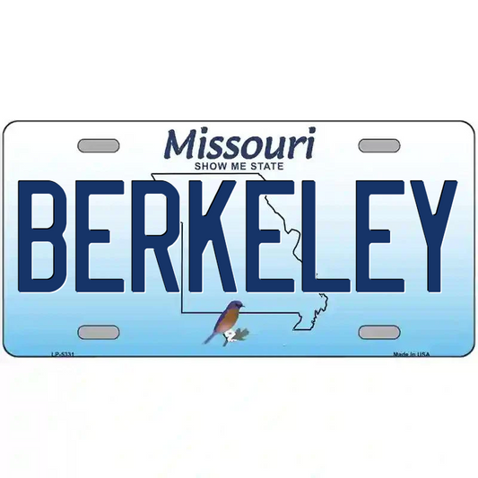 Berkeley Missouri Metal Sign
