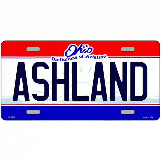 Ashland Ohio Metal Sign