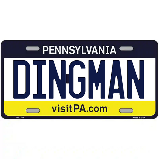Dingman Pennsylvania Metal Sign