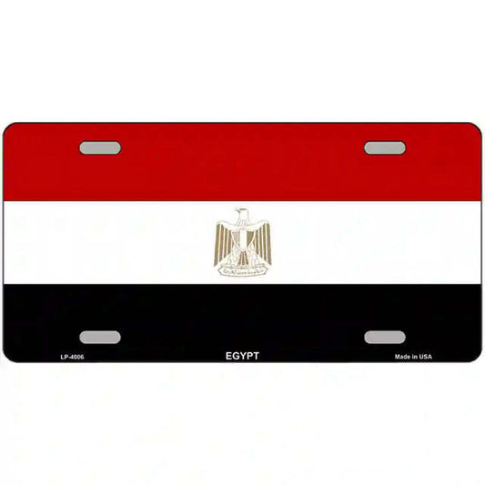 Egypt Flag Metal Sign