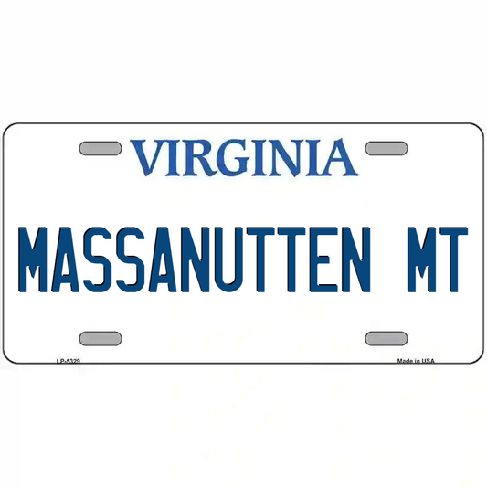 Massamutten Moutain Virginia Metal Sign