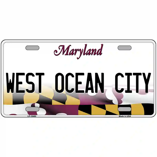 West Ocean City Maryland Metal Sign