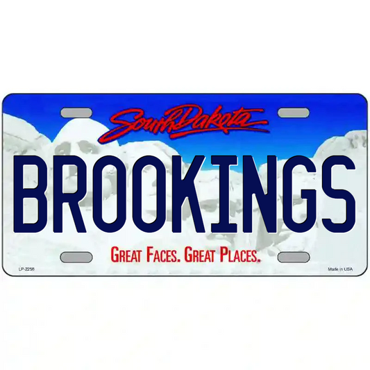 Brookings South Dakota Metal Sign